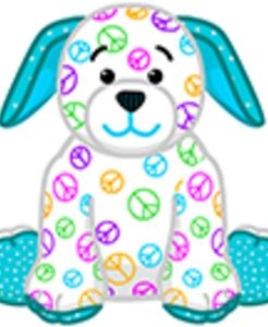 webkinz peace puppy